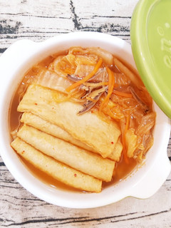 韓式泡菜甜不辣 的食譜成品照片