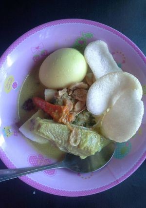 Foto resep Kari ayam dan telur khas bandung