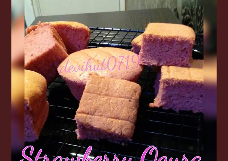 Resep: Ogura Strawberry kekinian