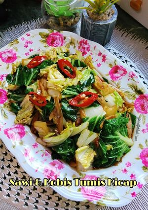 Gambar Sawi & Kobis Tumis Kicap