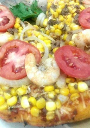 Foto resep Pizza Teflon tanpa Uleni
