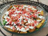 خس مع صوص أبيض 😍