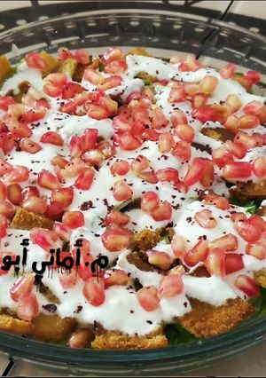 صورة لوصفة خس مع صوص أبيض 😍