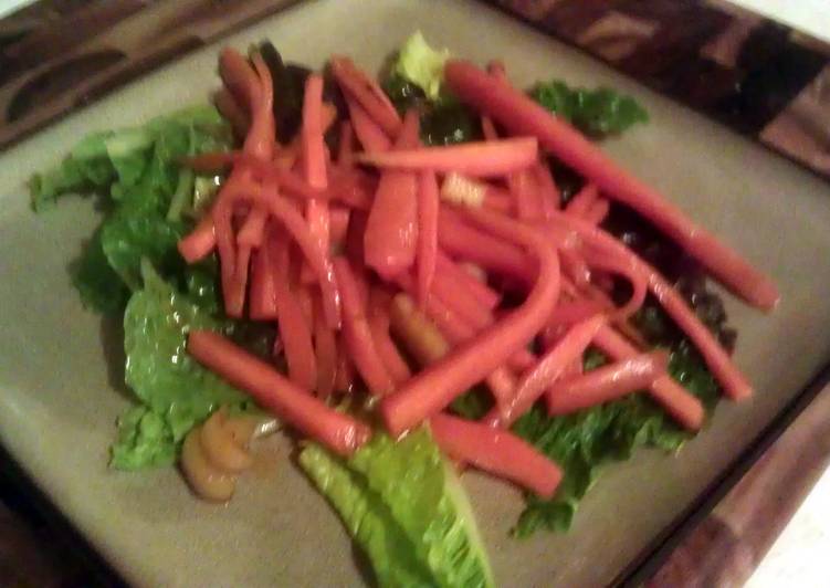Steps to Prepare Ultimate Easy Candied Carrot Salad
