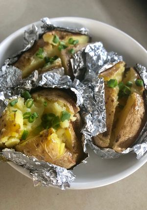 รูปของ มันฝรั่งอบ🥔🧀