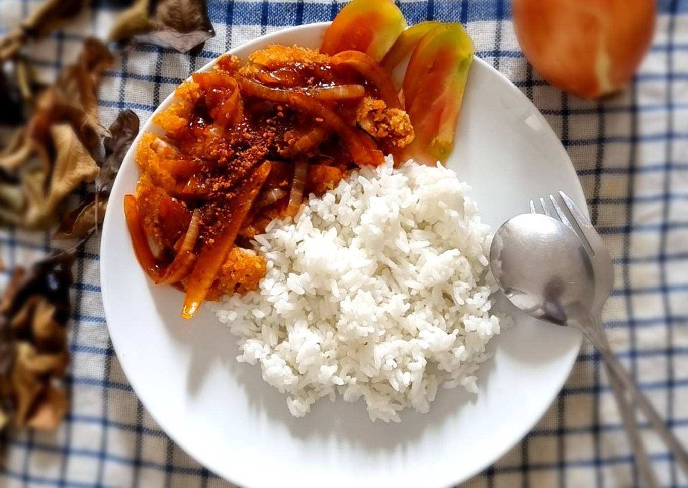 Chicken katsu gochujang