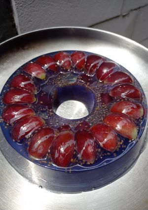 Foto resep Jelly Anggur dan Chia Seed