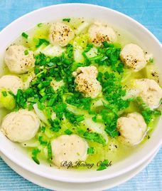 canh cải thảo mọc