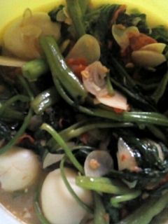 Foto resep Tumis kangkung telur puyuh