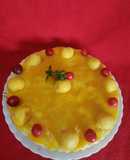 Mango cheesecake