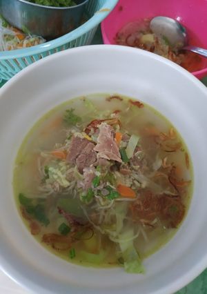 Foto resep Soto daging sapi