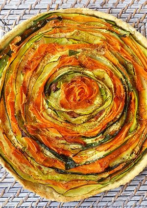 Une photo de Tarte mille-feuilles de légumes