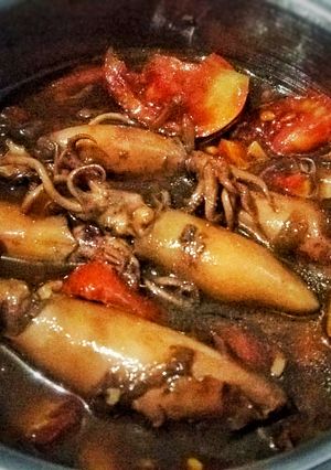 Foto resep Cumi asin saos tiram