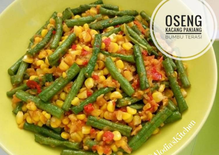 Oseng Kacang Panjang Bumbu Terasi