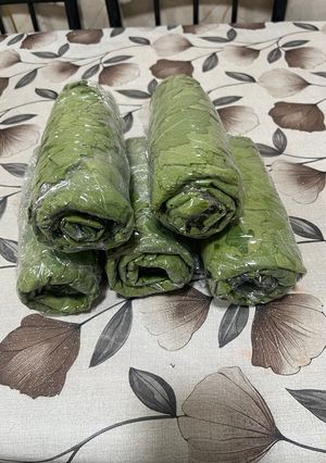 صورة لوصفة تفريز ورق العنب بنايلون المطبخ