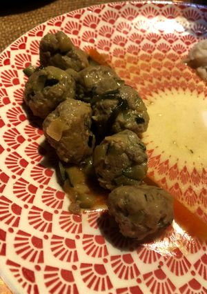Foto di Polpette di tacchino, porro e zucchine