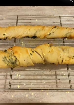 Une photo de -Pain au beurre à l ail-