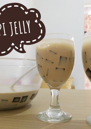 Foto resep Es Kopi Jelly☕#enak,mudah & menyegarkan