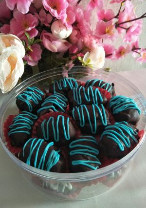 Foto resep Kurma Coklat isi Almond&Keju