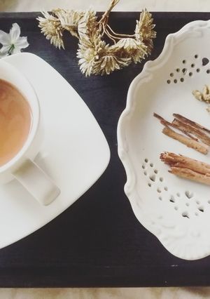 A picture of Karak chai.