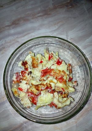 A picture of Scramble egg.