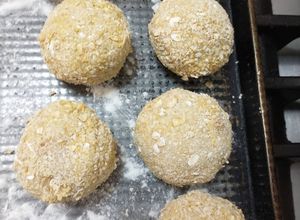 Una foto de Bombas de papas rellenas de pollo (croquetas)