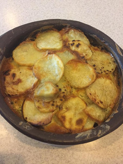 Una foto de Pastel de papas a la española