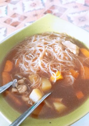Foto resep Sup ayam bihun