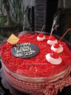 Foto resep Red Velvet Crumble