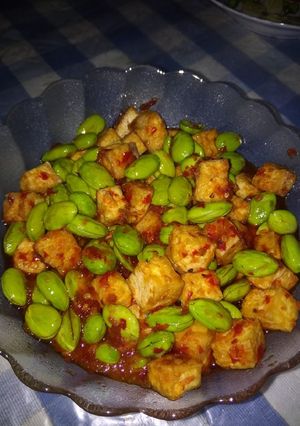 Foto resep Sambal goreng pete tahu simpel 🤤