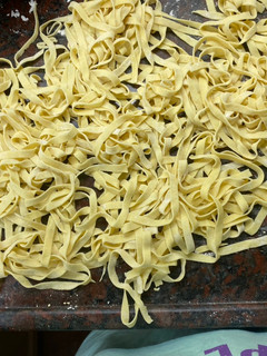 Una foto de Tallarines veganos (sin huevo)