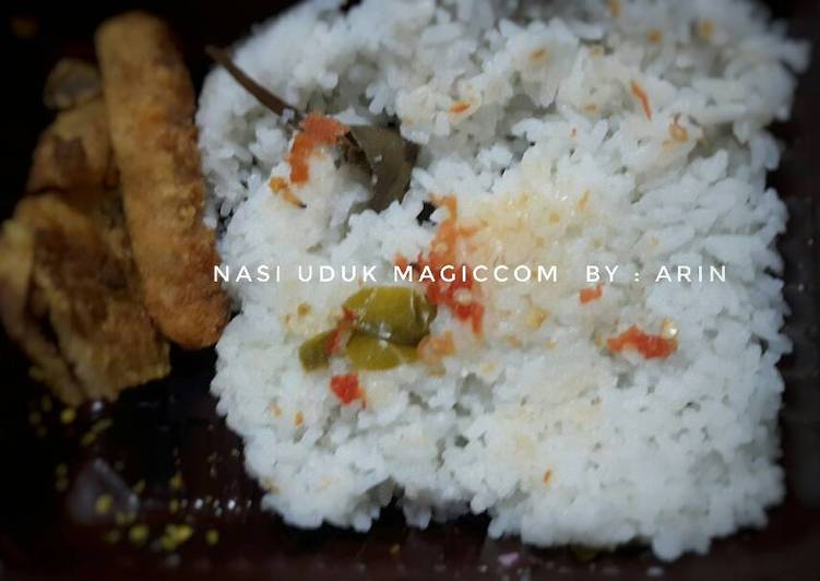 Bagaimana Menyiapkan Nasi uduk magic com no ribet Anti Gagal