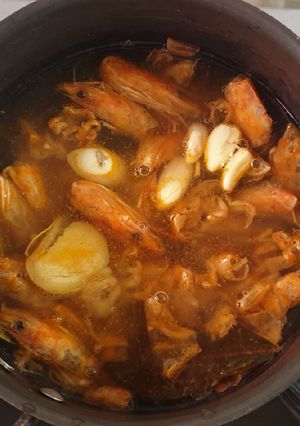 Foto resep Kaldu Udang Homemade