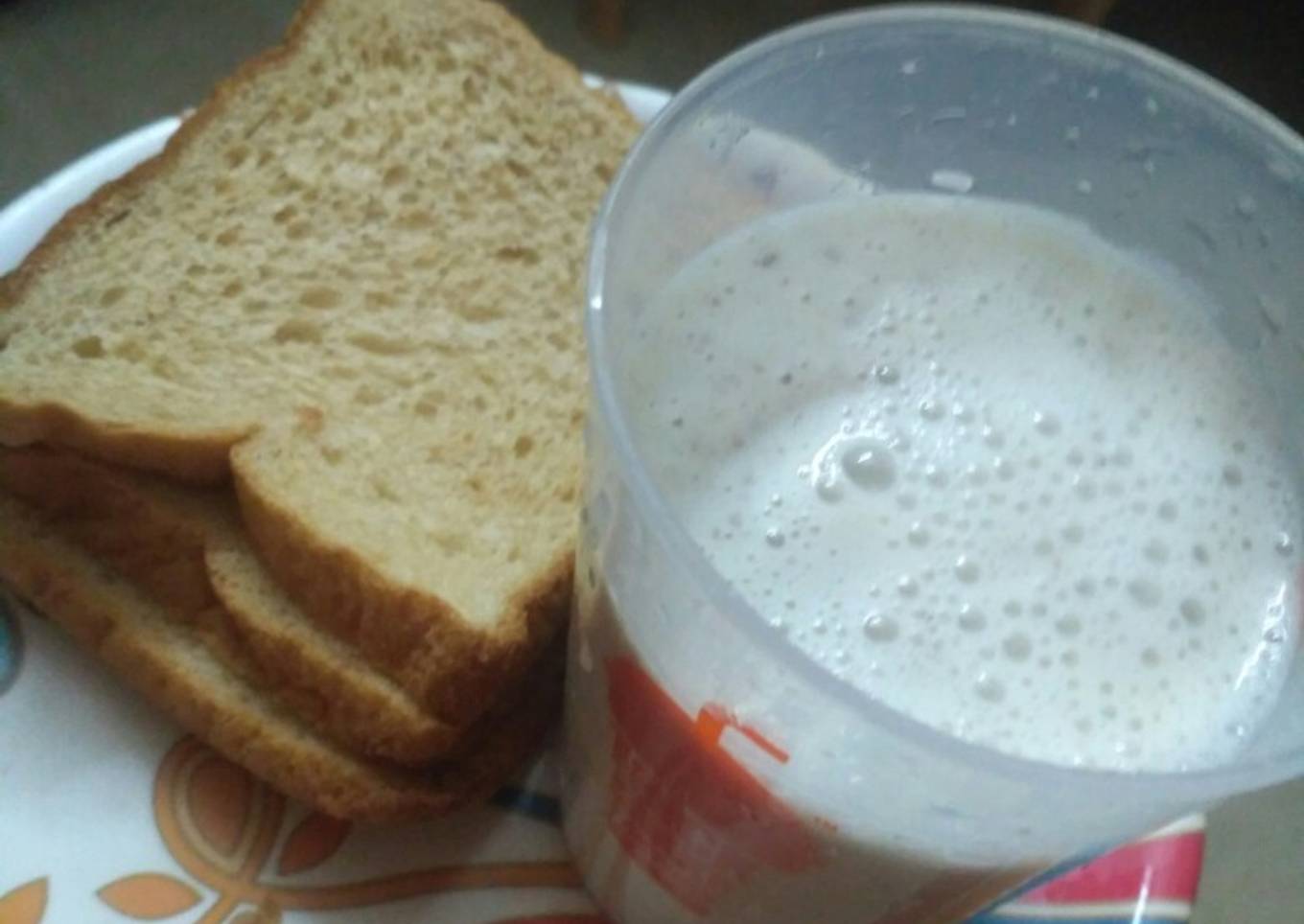 Healthy banana shake