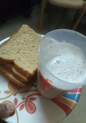 A picture of Healthy banana shake.