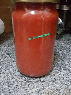 صورة لوصفة صلصة طماطم 🍅