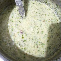 A picture of Pudina chutney.