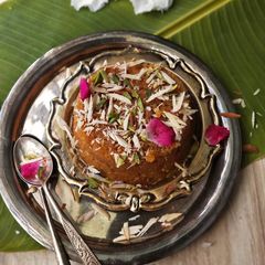 Moong dal ka halwa A picture of Moong dal ka halwa.