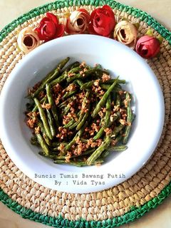 Foto resep Buncis Tumis Bawang Putih