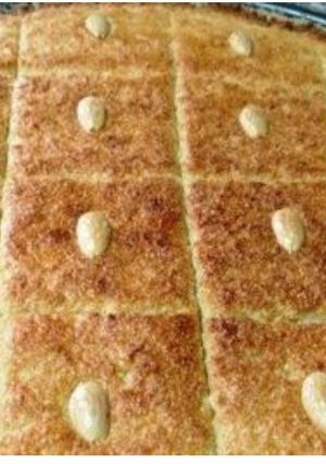 صورة لوصفة البسبوسه السهله