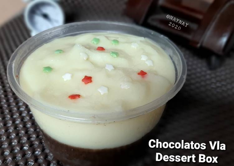 Resep Chocolatos Vla Dessert Box Anti Gagal