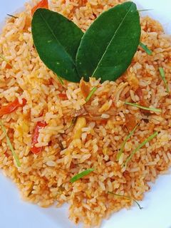 Foto resep Nasi Goreng Daun Jeruk