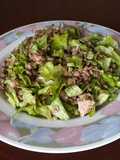 Ensalada de lenteja y atún