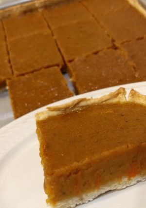 Una foto de Pie de calabaza