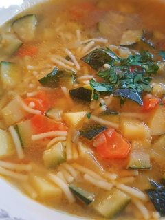 صورة لوصفة شوربة خضار