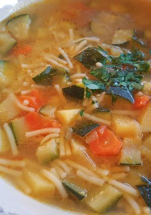 صورة لوصفة شوربة خضار