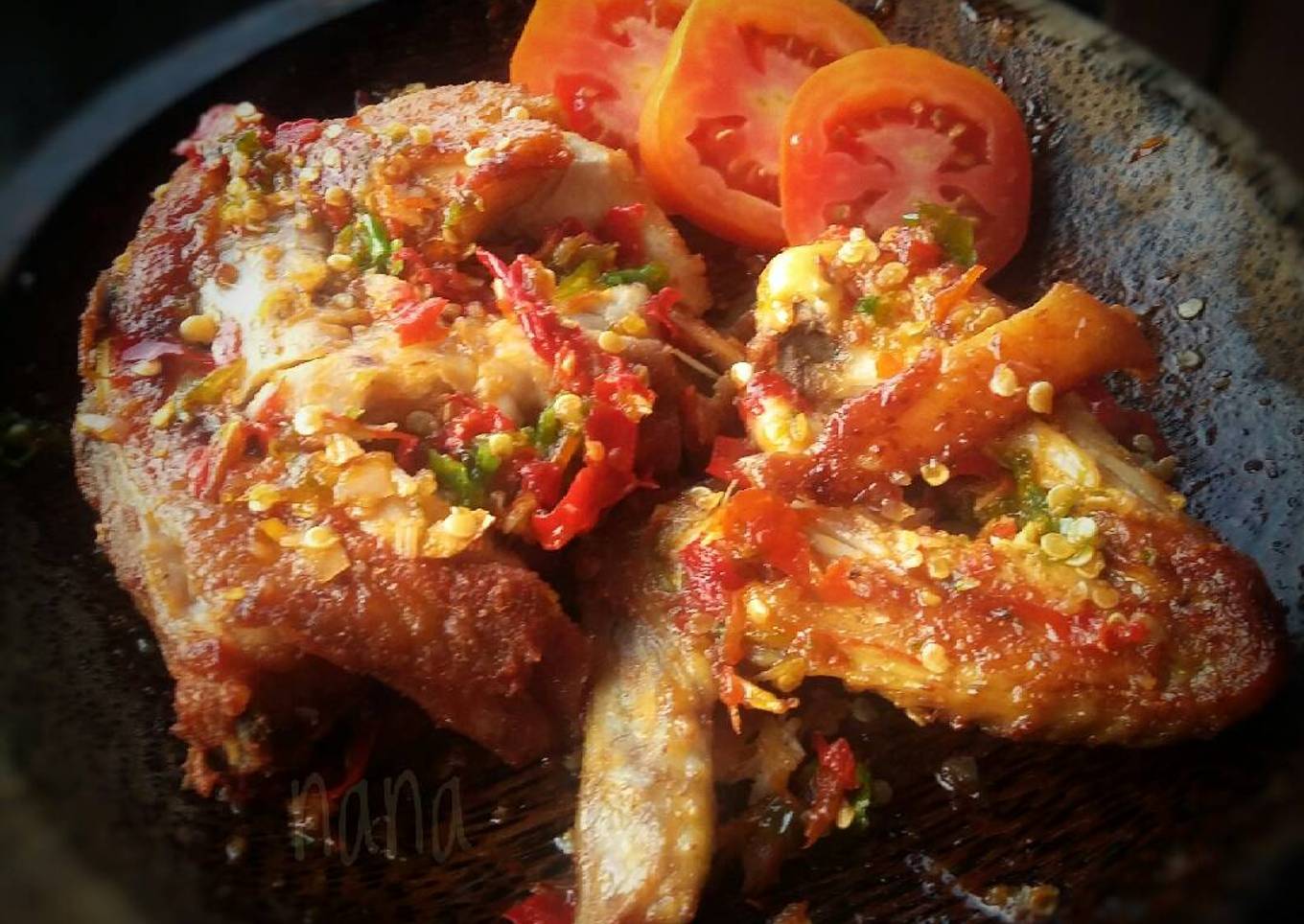 Ayam geprek