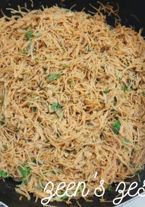 A picture of Khare Seviyan (Savoury Vermicelli).