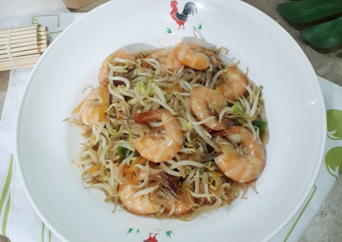 Cah udang toge