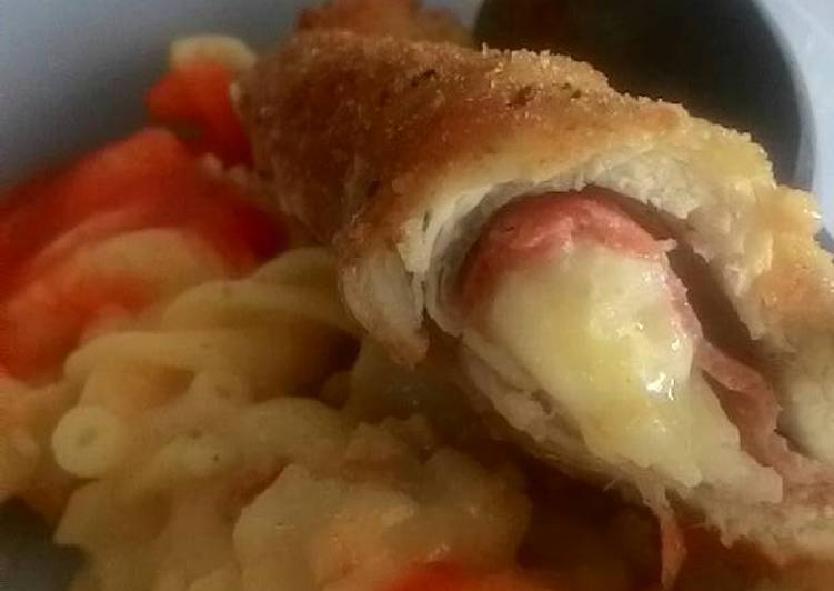 Cara Gampang Menyiapkan Chicken Cordon Bleu (chicken and cheese), Menggugah Selera